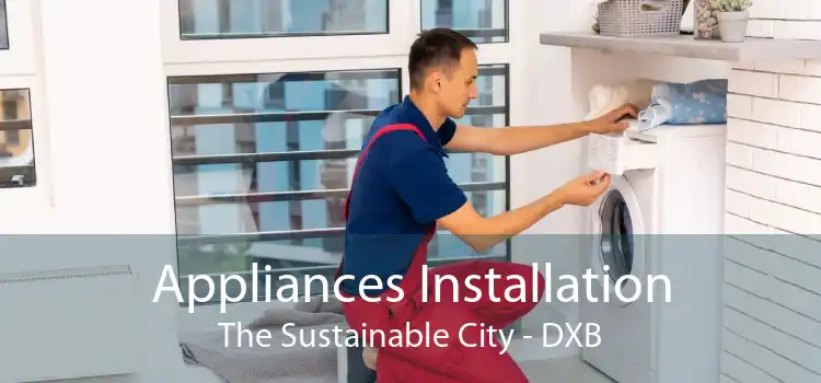 Appliances Installation The Sustainable City - DXB