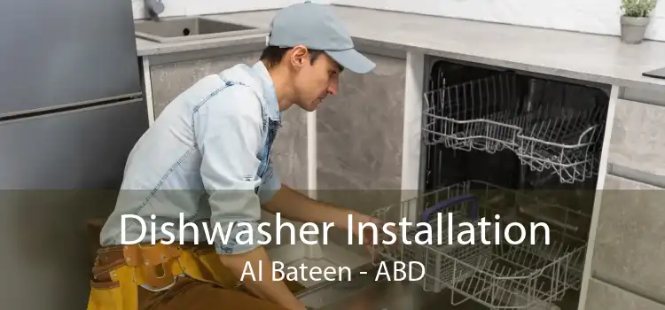 Dishwasher Installation Al Bateen - ABD