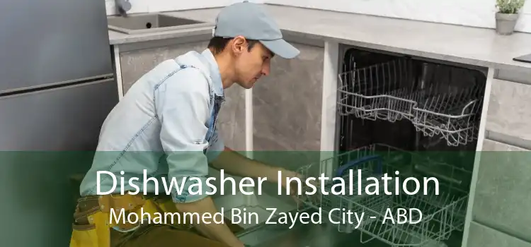 Dishwasher Installation Mohammed Bin Zayed City - ABD