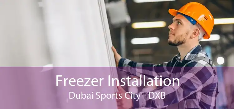 Freezer Installation Dubai Sports City - DXB