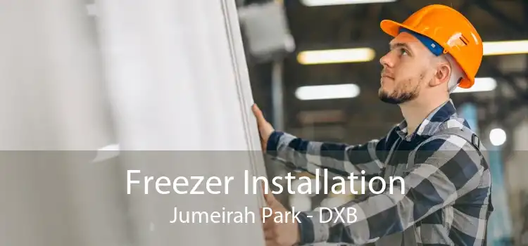 Freezer Installation Jumeirah Park - DXB