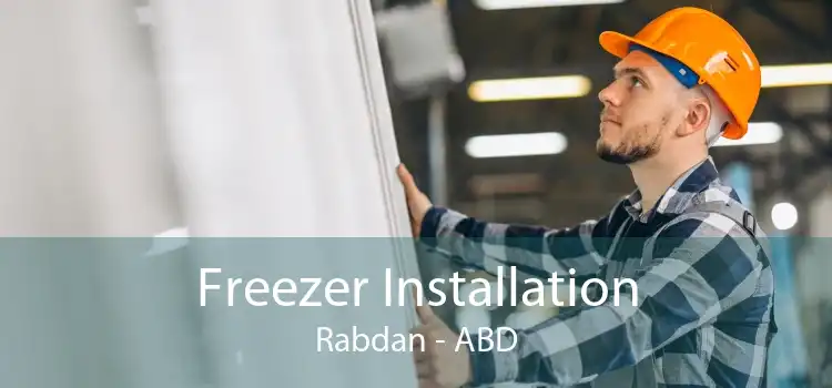 Freezer Installation Rabdan - ABD