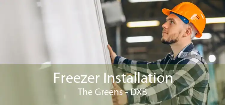 Freezer Installation The Greens - DXB