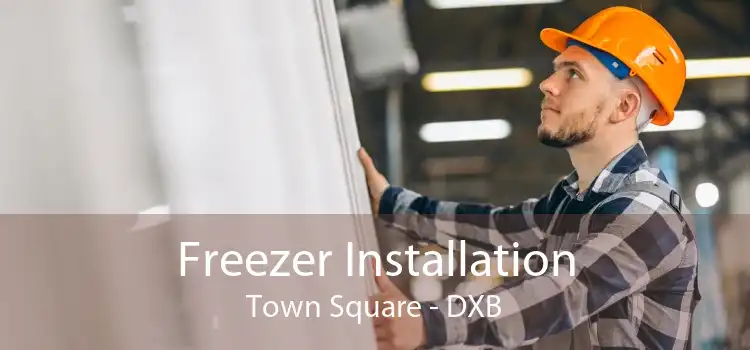 Freezer Installation Town Square - DXB