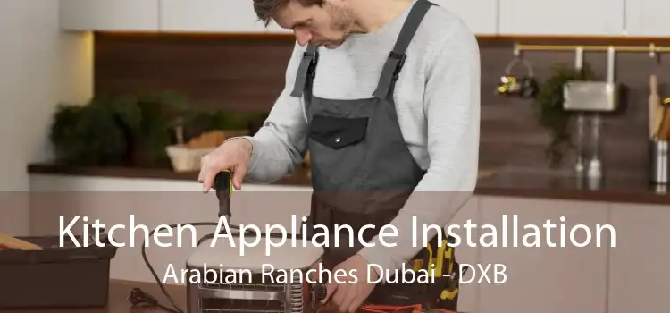 Kitchen Appliance Installation Arabian Ranches Dubai - DXB