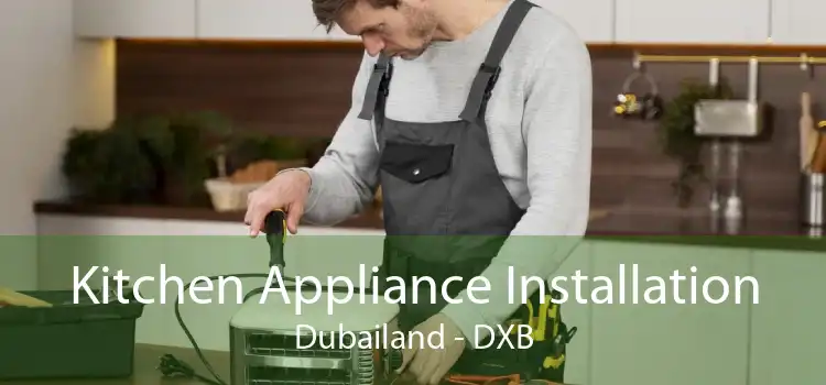 Kitchen Appliance Installation Dubailand - DXB