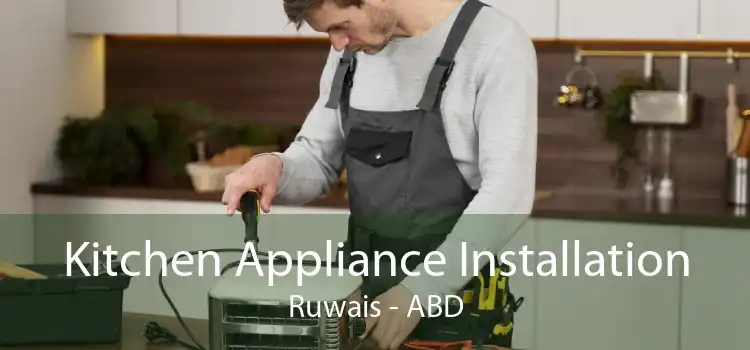 Kitchen Appliance Installation Ruwais - ABD