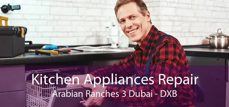 Kitchen Appliances Repair Arabian Ranches 3 Dubai - DXB