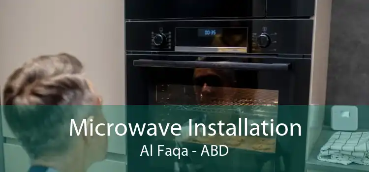 Microwave Installation Al Faqa - ABD