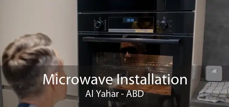 Microwave Installation Al Yahar - ABD