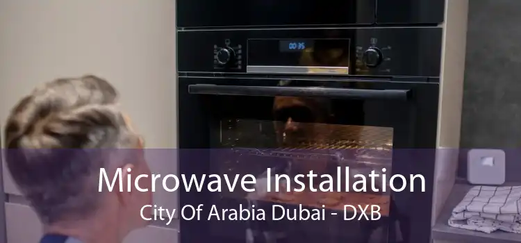 Microwave Installation City Of Arabia Dubai - DXB