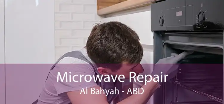 Microwave Repair Al Bahyah - ABD