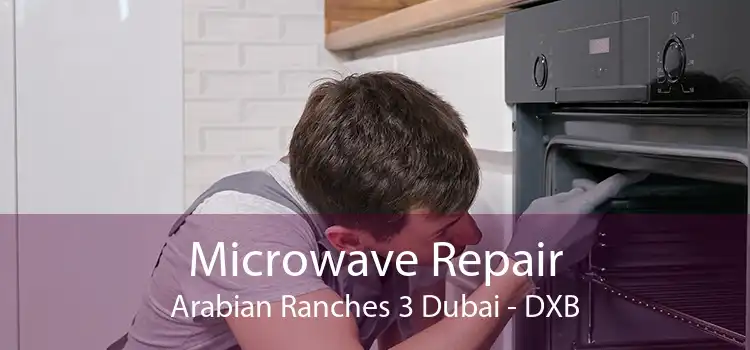 Microwave Repair Arabian Ranches 3 Dubai - DXB