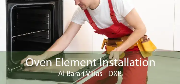 Oven Element Installation Al Barari Villas - DXB