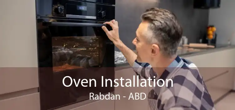 Oven Installation Rabdan - ABD