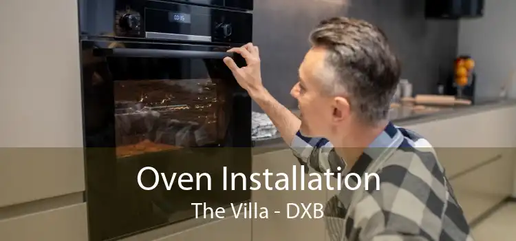 Oven Installation The Villa - DXB