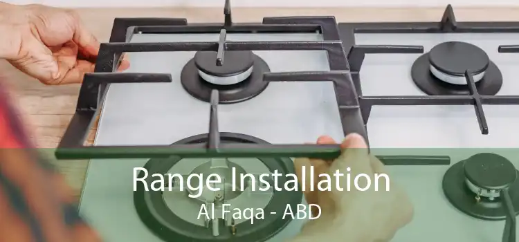 Range Installation Al Faqa - ABD